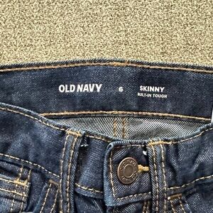 Old Navy Kids Dark Blue Jeans Skinny Size 6 NWT